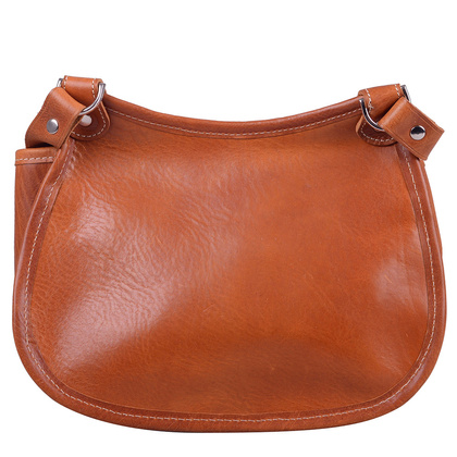 Torebka damska skórzana KEMER 887 Jasny brąz