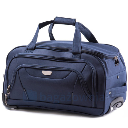 Torba podróżna na kołach WINGS C1055 S Brązowa