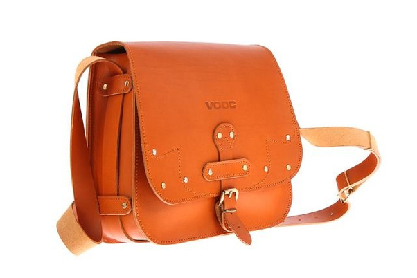 Listonoszka z ćwiekami KEMER VOOC Vintage P39 naturalny