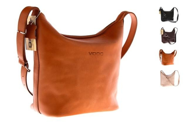 Worek, torebka damska KEMER VOOC Vintage P31 czarny