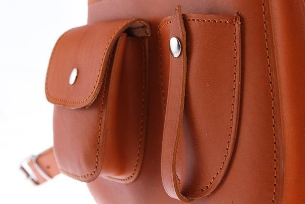 Listonoszka duża torebka KEMER VOOC Vintage P27 Brązowa