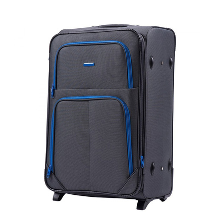Średnia walizka WINGS 214 2K M Szara