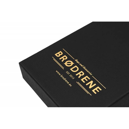 Super cienki portfel ze skóry BRØDRENE SW02 zielony - min. zamówienie 20 / 50 / 100 szt.