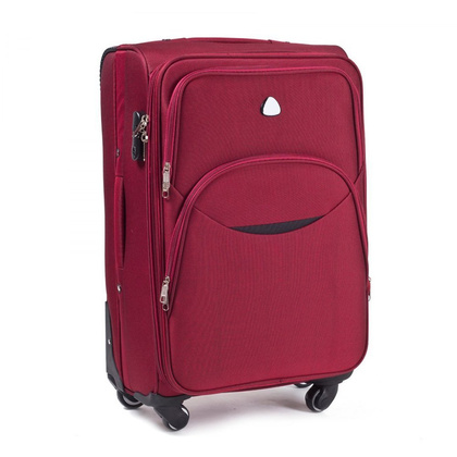Duża walizka WINGS 1708 4K L Czerwona