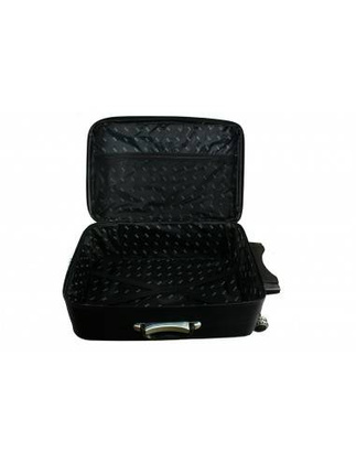 Zestaw walizek 3 walizek + Kuferek PELLUCCI RGL 773 Czarno czerwona