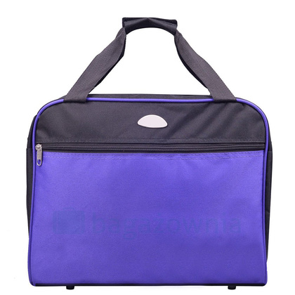 Torba podróżna podręczna PELLUCCI RGL WIZZ AIR M2 Czarno fioletowa