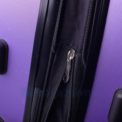 Średnia walizka WINGS 304 M Fioletowa