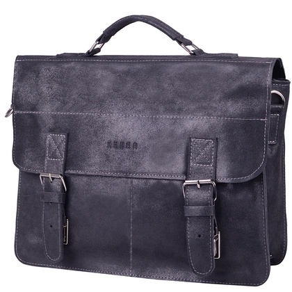 Torba skórzana na ramię KEMER CH 11 Czarna - min. zamówienie 20 / 50 / 100 szt.