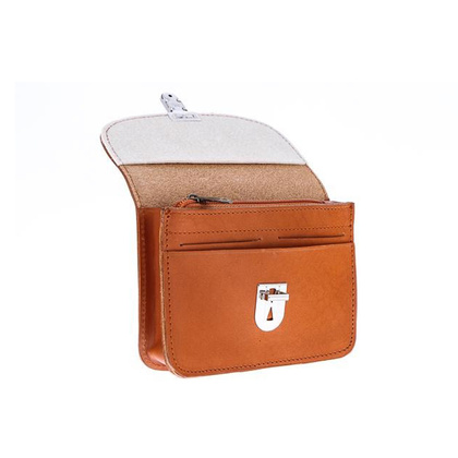 Saszetka do paska skóra KEMER VOOC Vintage P11 koniak