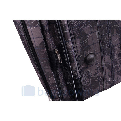 Duża walizka PELLUCCI RGL 773 L Brązowa