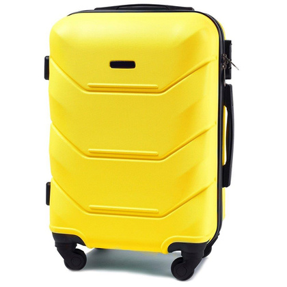 Średnia walizka WINGS 147 M Żółta