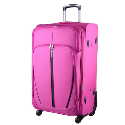 Duża walizka WINGS 1706 L Różowa