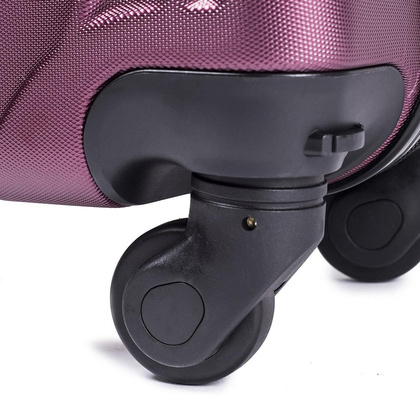 Zestaw 3 walizek WINGS 304 Bordowe