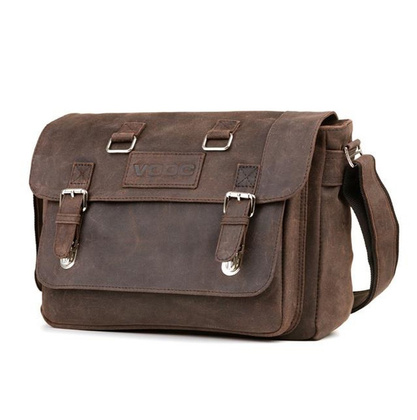 Torba unisex na ramię KEMER VOOC URBAN RDW3 czarny