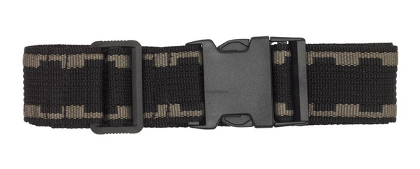 Pasek bagażowy FIX, czarny, czerwony, zielony