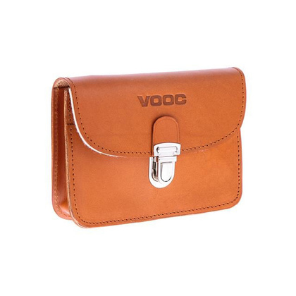 Saszetka do paska skóra KEMER VOOC Vintage P11 koniak