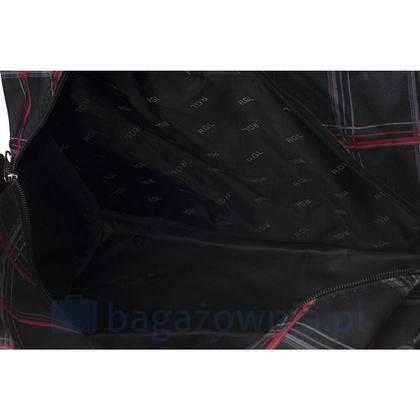 Torba podróżna podręczna PELLUCCI RGL WIZZ AIR M2 Czarna Bordo