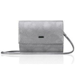 Torebka wizytowa damska KEMER SOLIER F14 Srebrna - min. zamówienie 20 / 50 / 100 szt.