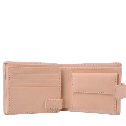 Portfel męski skórzany KEMER 005M/J Cielisty - min. zamówienie 20 / 50 / 100 szt.