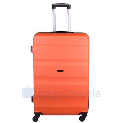 Średnia walizka WINGS AT01 M Pomarańczowa