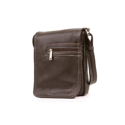 Torba skórzana na ramię KEMER VOOC Prestige EP4 brąz