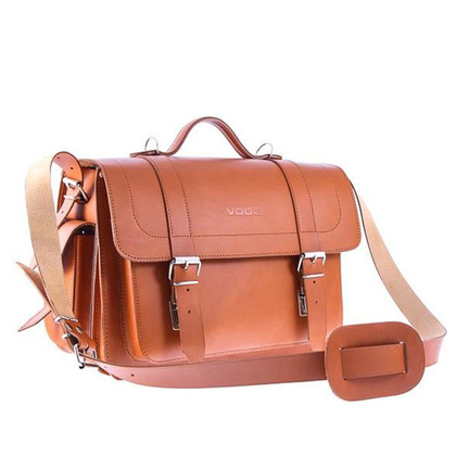 Torba/ plecak 3-komory KEMER VOOC Vintage P22 koniak