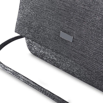 Torebka wizytowa damska KEMER SOLIER F14 Szary Brokat - min. zamówienie 20 / 50 / 100 szt.