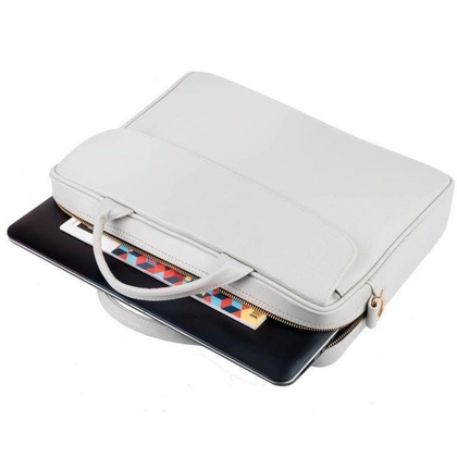 Teczka damska na laptop 15.4 KEMER SOLIER FL16 Popielata - min. zamówienie 20 / 50 / 100 szt.