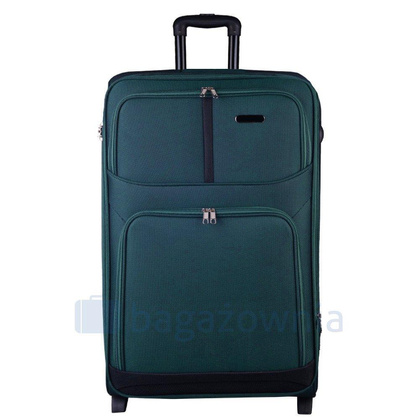 Duża walizka WINGS 206 L Zielona