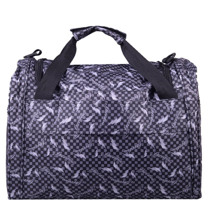 Torba podróżna podręczna PELLUCCI RGL WIZZ AIR C9 Czarno / Biały piorun