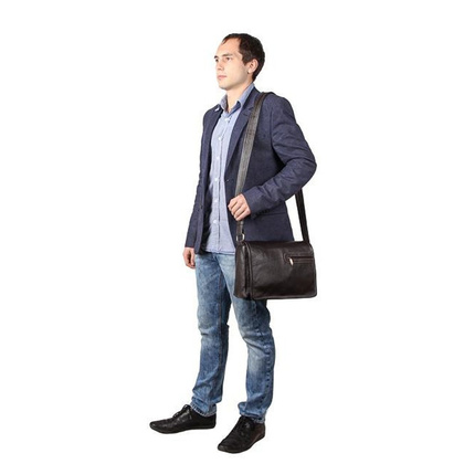 Torba A4 na ramię KEMER VOOC Prestige EP2 brąz