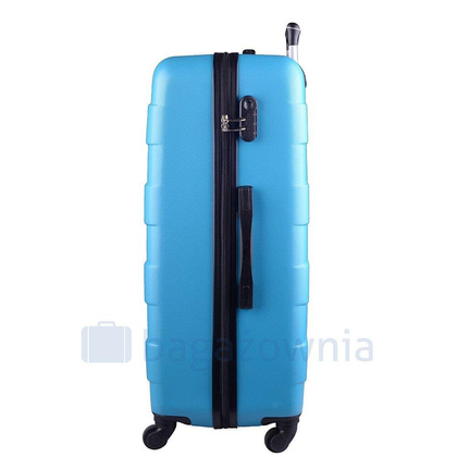 Średnia walizka WINGS 401 M Turkusowa