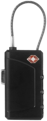 Kłódka do bagażu z identyfikatorem KEMER Phoenix Czarna