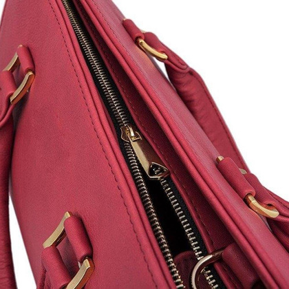 Torebka skórzana KEMER SOLIER FL11 Malinowa - min. zamówienie 20 / 50 / 100 szt.