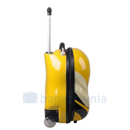 Walizka dziecięca KEMER PSZCZÓŁKA Żółta min. zamówienie 20 / 50 / 100 szt.