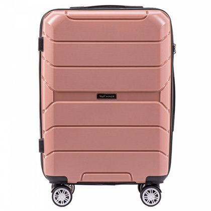 Mała kabinowa walizka WINGS PP05 S Różowy