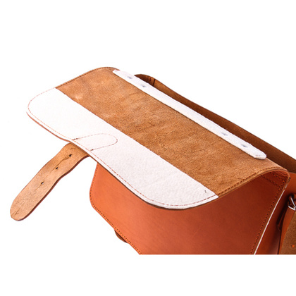 TECZKA SKÓRZANA 3W1 KEMER VOOC Vintage  P13 BEŻOWA