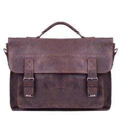 Torba skórzana KEMER TSM16 Brąz - min. zamówienie 20 / 50 / 100 szt.