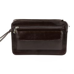 308-Saszetka męska-brąz KEMER