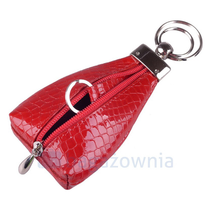 Etui na klucze skórzane KEMER KL312 Czerwony - min. zamówienie 20 / 50 / 100 szt.