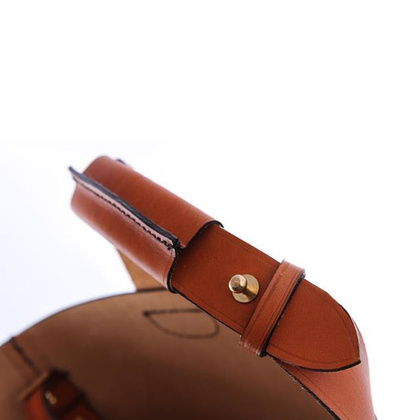 Modna torba, worek KEMER VOOC Vintage  P6 Koniak