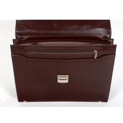 Teczka męska KEMER S 803/MB Brązowa