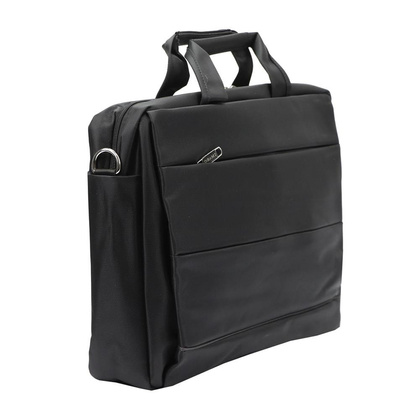 Klasyczna, teczka-laptopówka Ormi 6690# czarny KEMER