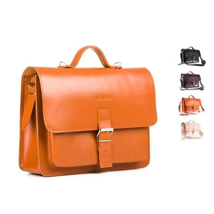 Modna teczka 3w1 skóra KEMER VOOC Vintage P25 naturalny