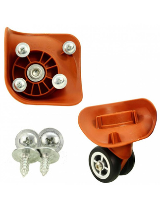 Podwójne Kółko Do Walizki Carbon M9 Część Czarne