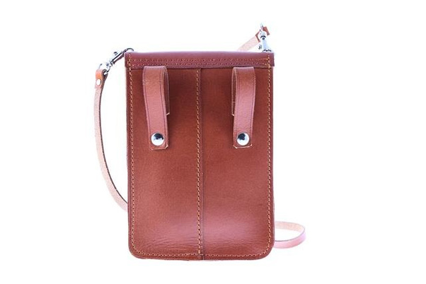 Paszportówka skóra 2w1 KEMER VOOC Vintage P19 koniak