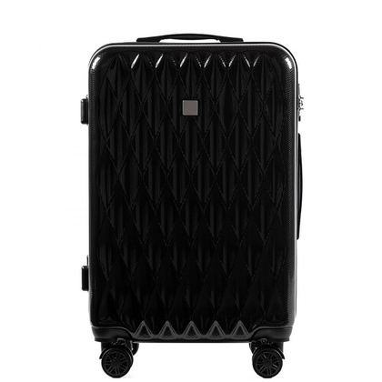 Średnia walizka WINGS PC190 M Czarna