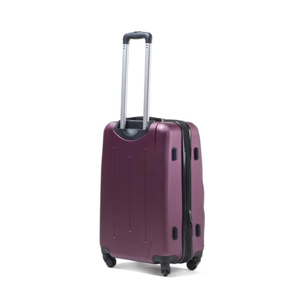 Zestaw 4 walizek 304 Bordowy