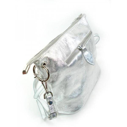 TOREBKA LISTONOSZKA  VERA PELLE  ŁAŃCUCH SREBRNA  LB44ARG