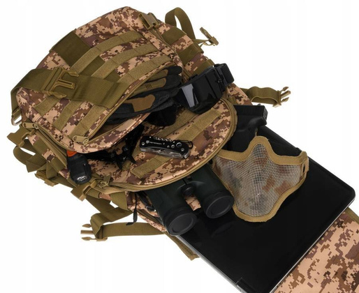 Taktyczny, pojemny plecak wodoodporny Peterson